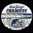 San Diego Chargers 3-D Team Magnet - NFL Football Fan Shop Sports Team Merchandise