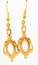 Gold Filigree Earrings