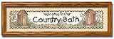 COUNTRY BATH Outhouse Linda Spivey Wall Decor Framed