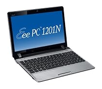 Asus Eee PC 1201N 12.1 inch Netbook (Intel Atom N330 1.6GHz + ION, 2 GB RAM, 250 GB HDD, 6 cell battery, WLAN, Bluetooth, Webcam, Up to 8.5hrs battery life, Windows 7 Home Premium) - Silver
