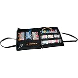 QUILTED COTTON SUPREME ORGANIZER-27.5X12.7X2.7 BLACK