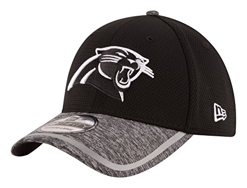 NFL Carolina Panthers 2016 Training Camp 39THIRTY Stretch Fit Cap, Large/X-Large, Black/White