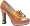Women's 4 Inch Chunky Heel With Lace (Tan;11)