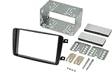 Produkt-Bild: Radioblende + Einbaurahmen 2DIN | Mercedes C / CLK / SLK | 2000-2004