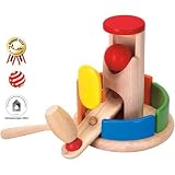 kids and infants educational toys item: Plan Toy Tower Pounding