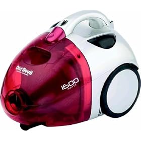 Dirt Devil DDCYL1 Compact Bagless Cylinder Vacuum, 1600W