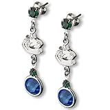 NHL Vancouver Canucks Crystal Logo Earrings