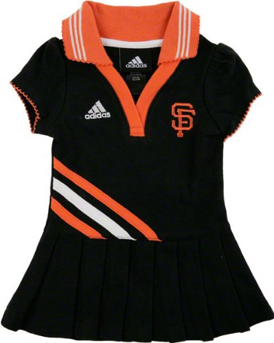 San Francisco Giants Infant Black Polo Dress