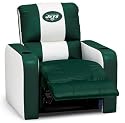DreamSeat New York Jets NFL Leather Recliner