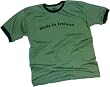 "Made in Ireland" -- St. Patricks Day Adult Ringer T-Shirt