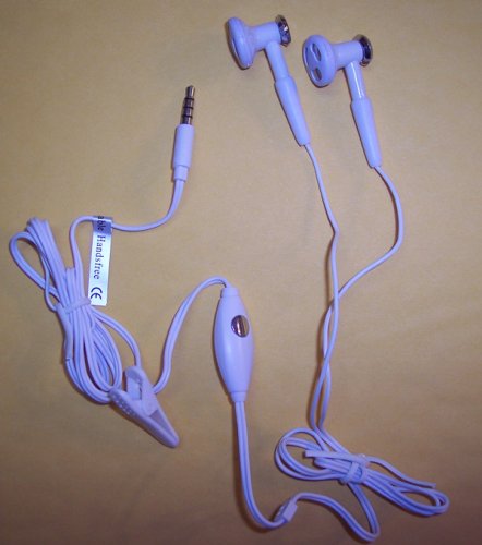 Premium Apple iPhone/iPod stereo hands-free Earphone/Headphone/Headset. It comes with a build-in microphone, an Answer and Send button, and a 3.5 mm plug with 3 rings. Compatible with all models of iPhone, all models of iPod including iPod Touch, iPod Classic, iPod Nano, iPod Shuffle, and with both MP3 and MP4  White.