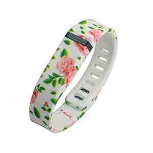 NIUTOP® Fitbit Flex Wristband Wrist Band Bracelet with Clasp Replacement Accessory for Fitbit Flex Activity and Sleep Tracker (Rose, Small)