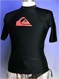 QUIKSILVER(クイックシルバー)BASIC3メンズ半袖ラッシュガード・ 72703 ブラック