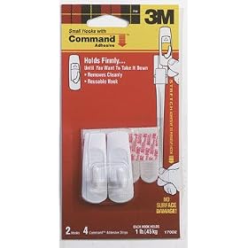 Command(TM) Hooks w Adhesive Strips 17002 by Command