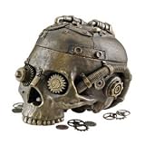 Classic Gothic Steampunk Head Statue Jewelry Treasure Box/gift Item