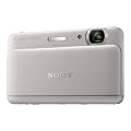 Sony DSC-TX55S Digitale Kompaktkamera (16,2 Megapixel, 5-fach opt. Zoom, 8,3 cm (3,3 Zoll) Touchscreen, Full-HD) silber