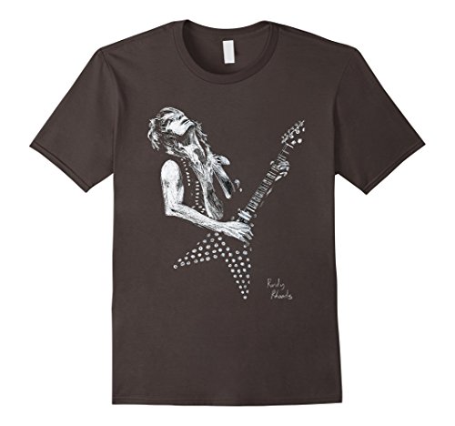 Randy Rhodes Rhoads Jacksoin Guitar Tribute T shirt