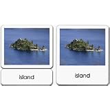 Basic Land & Water Forms: 3-part Cards ~ Maitri Learning