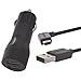 Insignia - Dual USB Universal Car Charger With Mini USB Cable NS-DDC01