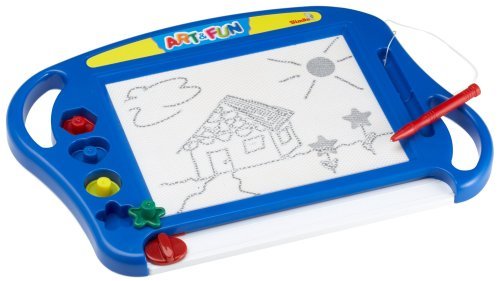 Childrens Toyshop  Spielwaren : A&F Magic Drawing Board - 4 in 1 Zauber-Tafel