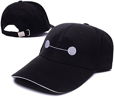 HAISHEN Baymax Face Logo Adjustable Baseball Caps Unisex Snapback Embroidery Hats
