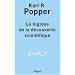 La logique de la d�couverte scientifique