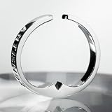 AntiSnor Bague anti ronflement en Argent massif taille S 16mm