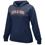 Nike Syracuse Orange Ladies Navy Blue Arch Lettering Fleece Hoody Sweatshirt
