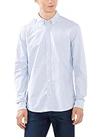 ESPRIT Camisa Hombre (Azul Celeste)
