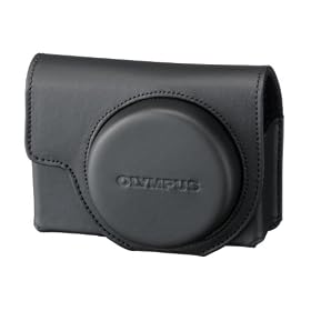 OLYMPUS �f�W�^���J���� XZ-1�p ���U�[�P�[�X �u���b�N CSCH-84 BLK