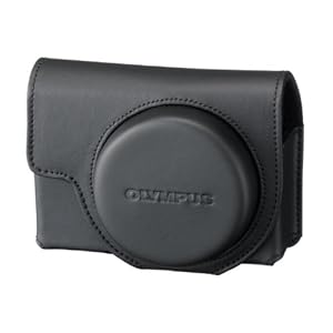 【クリックで詳細表示】Amazon.co.jp｜OLYMPUS デジタルカメラ XZ-1用 レザーケース ブラック CSCH-84 BLK｜カメラ通販