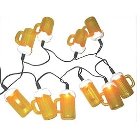 Beer 10-Light String Lights