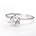 Fashion Plaza Women's Cubic Zirconia Wedding Engagement Ring R62