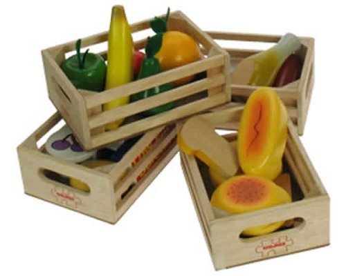 Childrens Toyshop  Toys : BIGJIGS Dairy Play Food Set