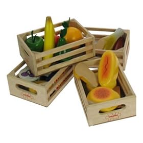 BIGJIGS Dairy Play Food Set