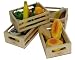 Kitchen & Housewares : Wooden Healthy Eating Dairy Food Set