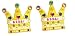 Wooden Crown Name Plaque DYO (2) Decorate Your Own Melissa & Doug