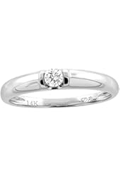 14K White Gold Ladies' Diamond Wedding Band 3 mm 0.11 cttw, sizes 5 - 10