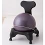 Gaiam BalanceBall Chair (Balance Ball Chair in Sage Green, Plum Purple, Pool Blue, and Blush Pink) As Seen in Women's World magazine