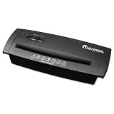 38161 Shredder, Strip-Cut, 8-1/2" Throat, 6 Sheet Capacity, Black