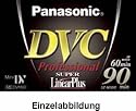 Panasonic AY-DVM60YE3 MiniDV Digitale Videocassette 60 Minuten schwarz 3er Pack