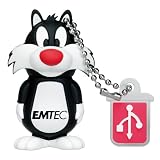 Emtec Electronics L101 Looney Tunes 4 GB USB 2.0 Flash Drive (Sylvester the Cat) - EKMMD4GL101by Emtec