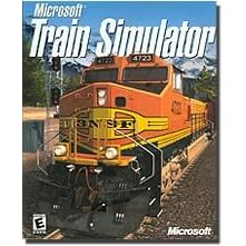  Train Simulator model on computer 