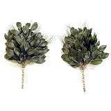 神棚に！手間いらずシルクフラワー【荒神松】（こうじんまつ）　大　一対 （CT触媒加工）