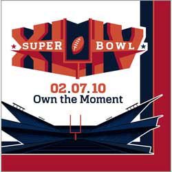 Super Bowl XLIV Lunch Napkin