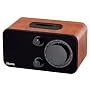 iHome IH14D AM/FM Table Radio for iPod (Black/Brown)