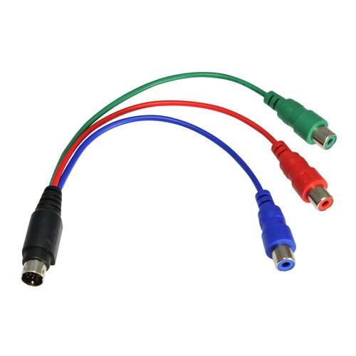 7 Pin S-Video to RGB 20cm Component Cable