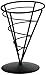 Tablecraft AC57 Appetizer Cone, Black
