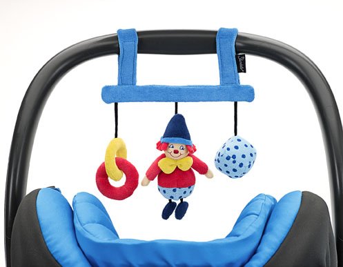 Sterntaler 36026 Spielkette Clown Beppo Spielzeug für die Babyschale