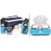 Geschenke Set Ice Man handverpackt inklusive Adidas Ice Dive Duschbad und Deospray sowie Eau de Toilette mit Handtuch plus K�hltasche